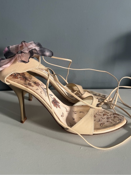 Giuseppe Zanotti Shoes - Giuseppe Zanotti Vicini Rare Y2K Lace Up Butterfly Heels